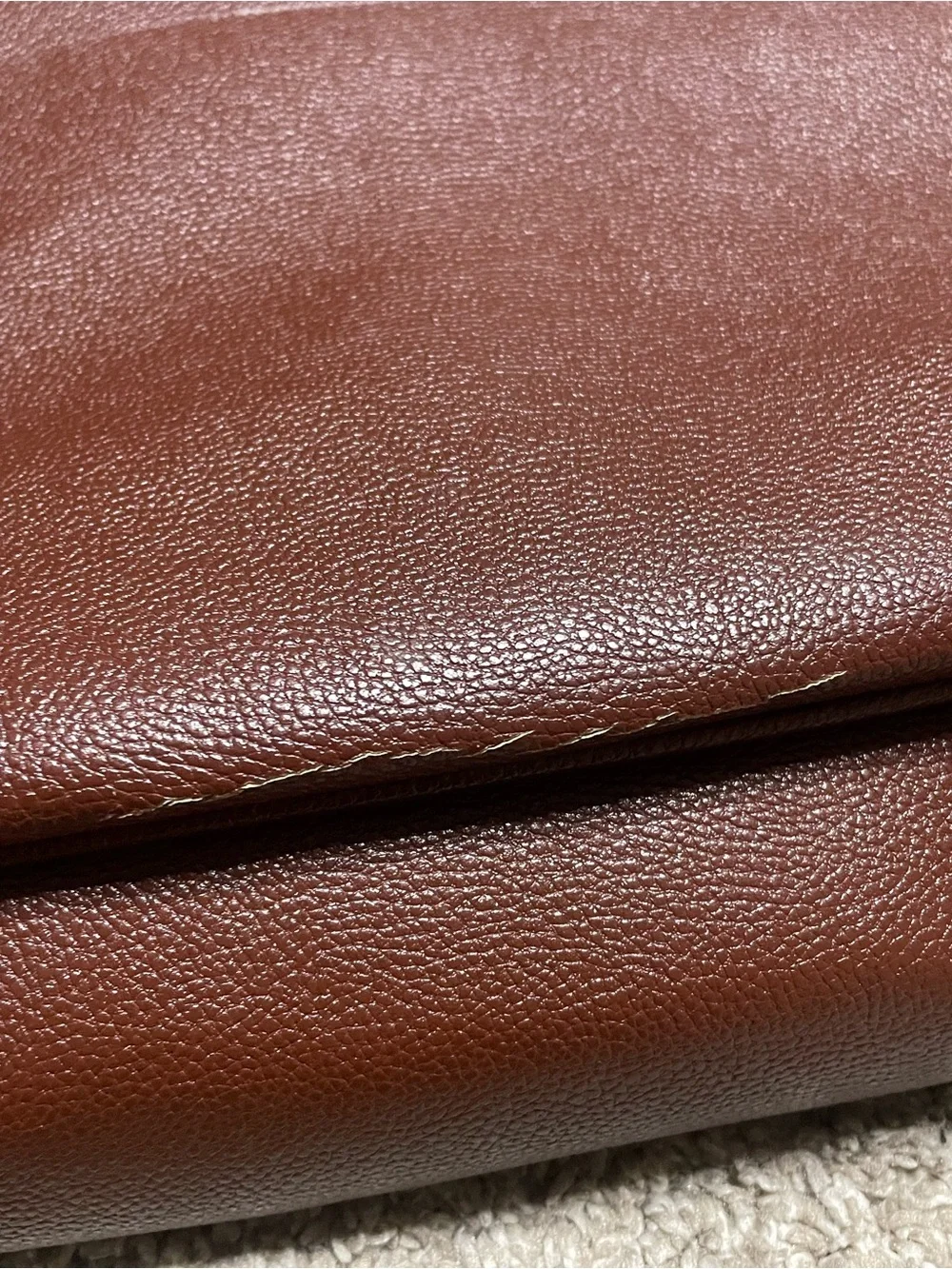 Robert Graham Leather Messenger Bag with Laptop Slot